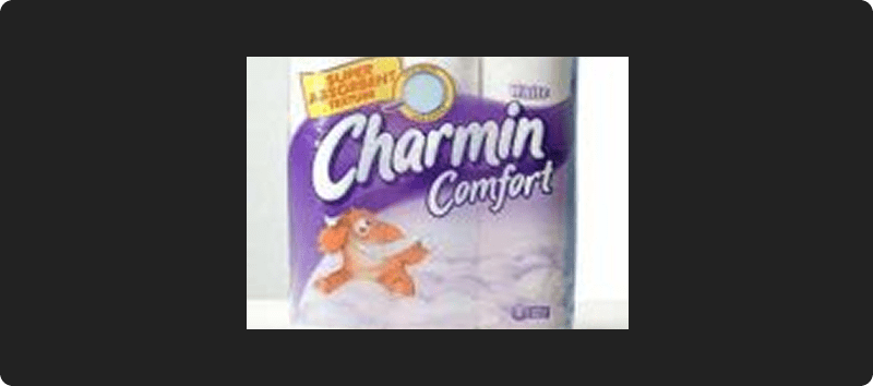 Charmin Comfort with bear illustration