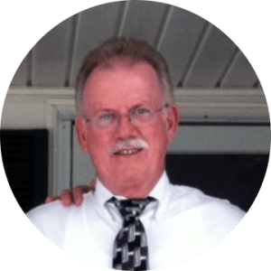 Man in white shirt and tie